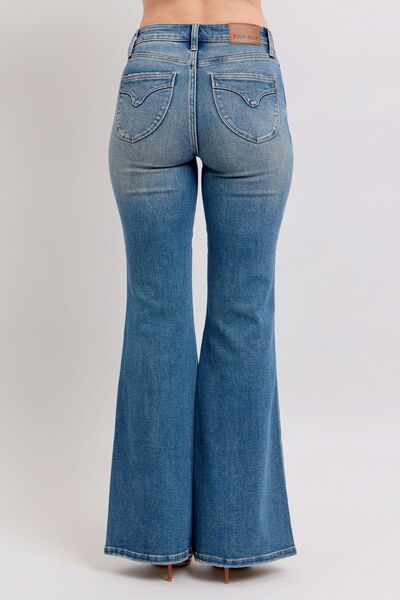 Judy Blue MR Tummy Control Vintage Wash Jeans - Enfance-Heureuse