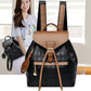 Female Backpack Casual Multifunction Women Leather Backpack Shoulder School Travel Back Pack - Enfance-Heureuse