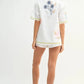 MABLE Embroidered Button Down Shirt and Shorts Set - Enfance-Heureuse