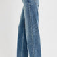 RISEN Full Size Distressed Wide Leg Jeans Plus Size - Enfance-Heureuse