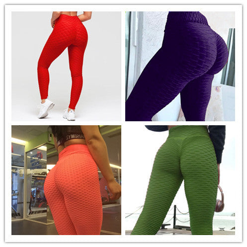 Booty Lifting Anti Cellulite Scrunch Leggings Without Pocket - Enfance-Heureuse