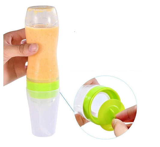 Baby Spoon Bottle Feeder - Enfance-Heureuse