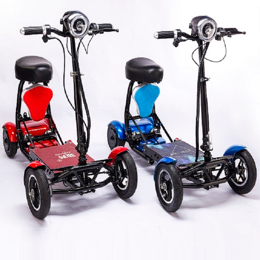 Cyungbok Folding Mini Four-wheel Adult Electric Bicycle Transport Scooter For The Elderly - Enfance-Heureuse
