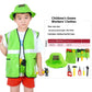 Children's Performance Wear Firefighter Worker Professional Role Play - Enfance-Heureuse