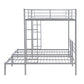 Full Over Twin Twin Size Bunk Bed With Built-in Shelf - Enfance-Heureuse