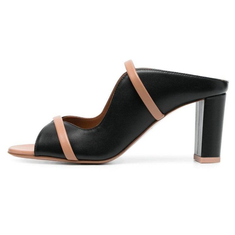 Metal Toe Cap Fashion Sandals For Women - Enfance-Heureuse