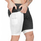 Pocket Compression Shorts - Enfance-Heureuse