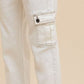 Annie Wear Straight Leg Jeans with Cargo Pockets - Enfance-Heureuse