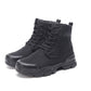 High-top Labor Protection Tooling Canvas Martin Boots Thick Bottom Waterproof - Enfance-Heureuse