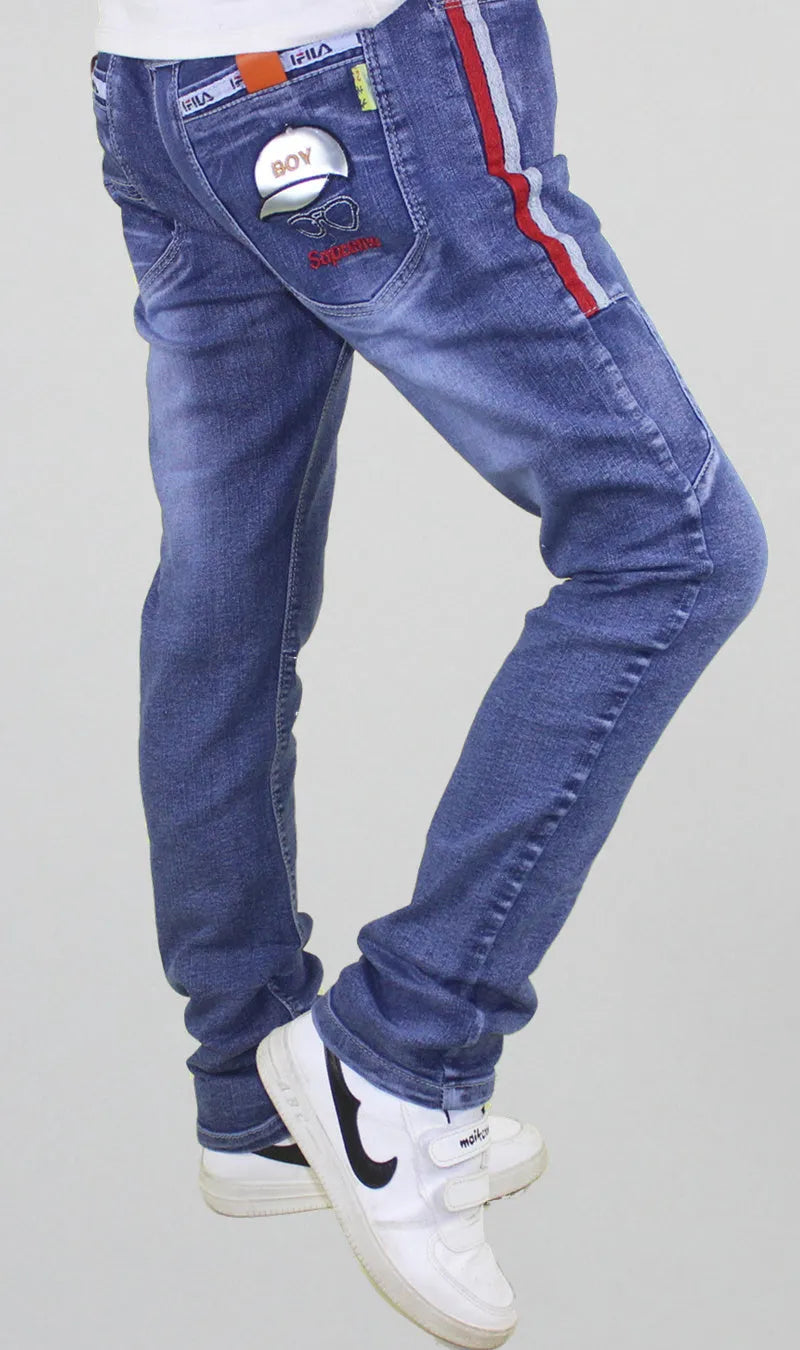 CUHK Children's Autumn Clothes Boy Western Style Trousers Casual - Enfance-Heureuse