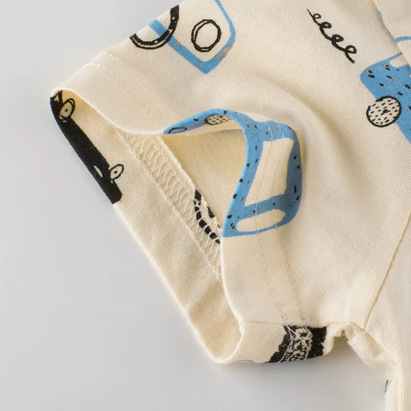 T-shirt coréen à manches courtes pour enfants