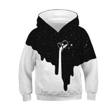 Digital Printing Children's Hooded Long-Sleeved Sweater - Enfance-Heureuse