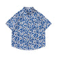 Retro Printed Shirt Short Sleeve Loose Design - Enfance-Heureuse