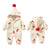 Khaki Padded Warm Baby Clothes Baby Ins Crawling Clothes - Enfance-Heureuse
