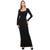 Two-in-one With Lining Double-layer Belly Contracting Hip Lifting Long Sleeve Narrow Dress