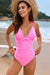 Double Spaghetti Strap One-Piece Swimwear - Enfance-Heureuse