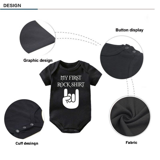 Finger letter romper - Enfance-Heureuse