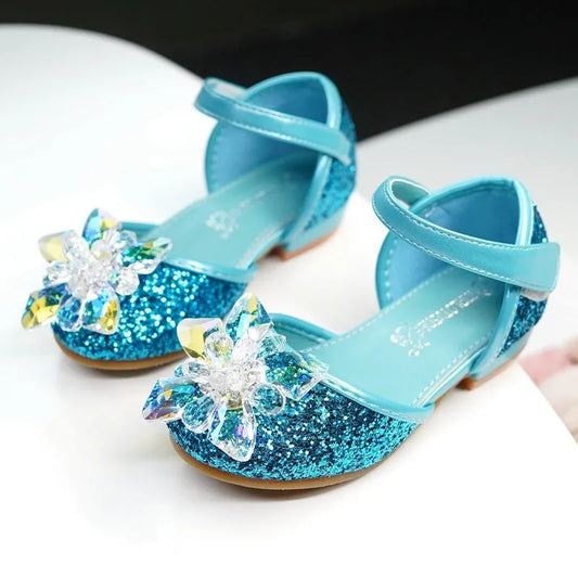 Filles cristal chaussures strass chaussures simples