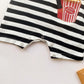 Striped Out Ha Clothing Children's Crawling Suit - Enfance-Heureuse