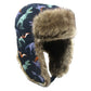 Boys Dinosaur Print Thick Warm Ear Protection Hat - Enfance-Heureuse