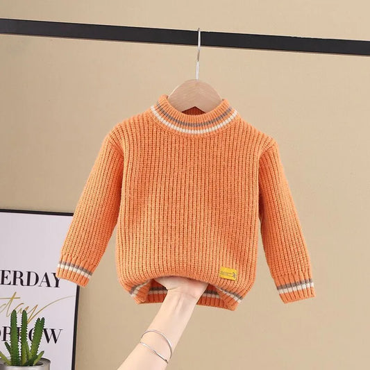 Pull à col rond pour enfants