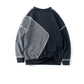 Contrasting stitching pullover boys sweater - Enfance-Heureuse