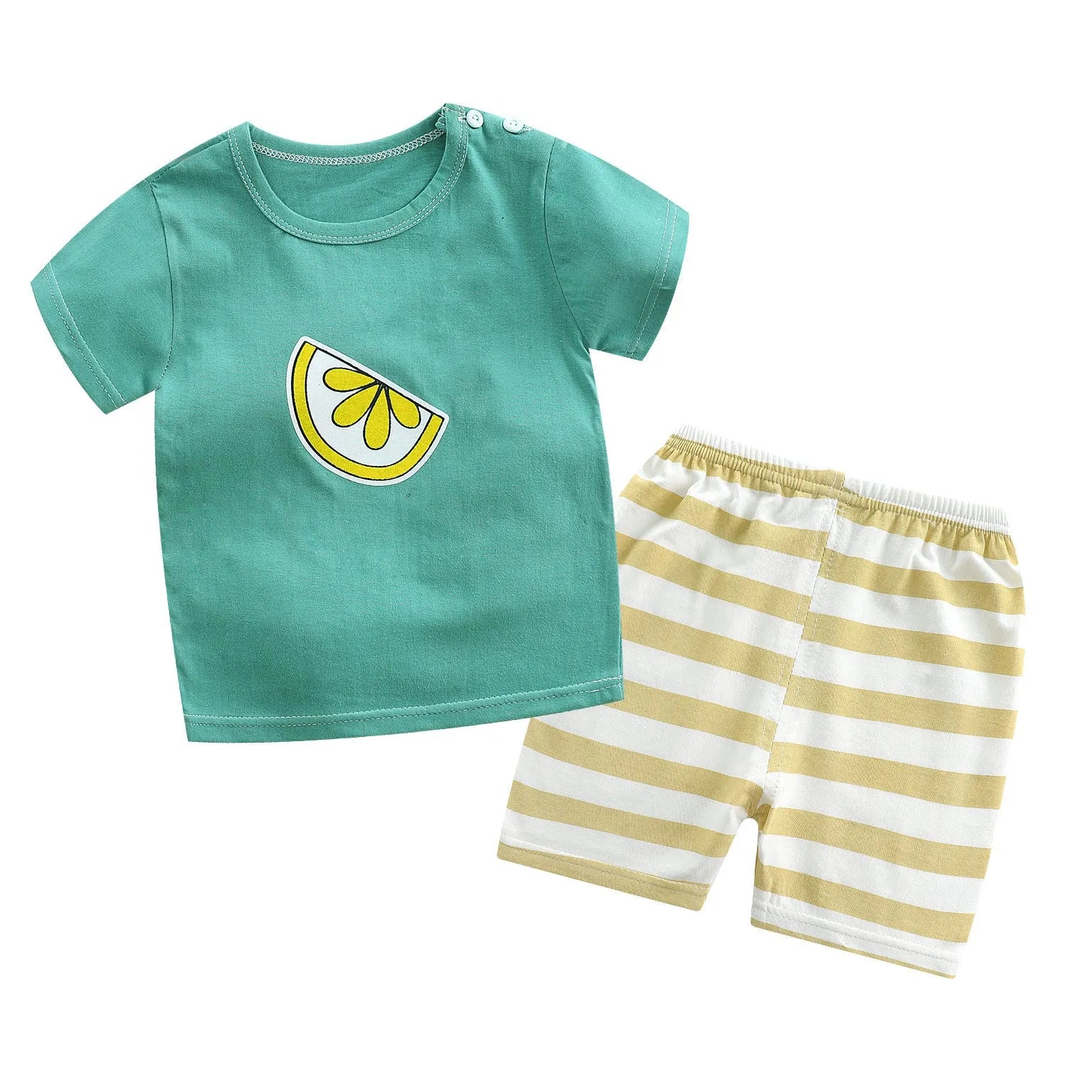 Cotton T-shirt Women Treasure Summer Shorts Baby Clothes Manufacturer - Enfance-Heureuse