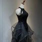 Black Evening Dress For Women - Enfance-Heureuse