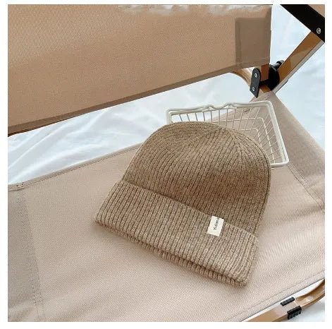All-matching Children's Knitted Woolen Cap Autumn And Winter Warm