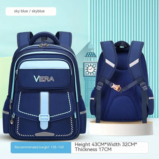 Backpack Spine Protection Waterproof Large Capacity - Enfance-Heureuse