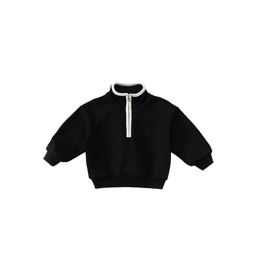 Autumn And Winter Clothing Padded Baby Stand-up Collar Tops For Men - Enfance-Heureuse