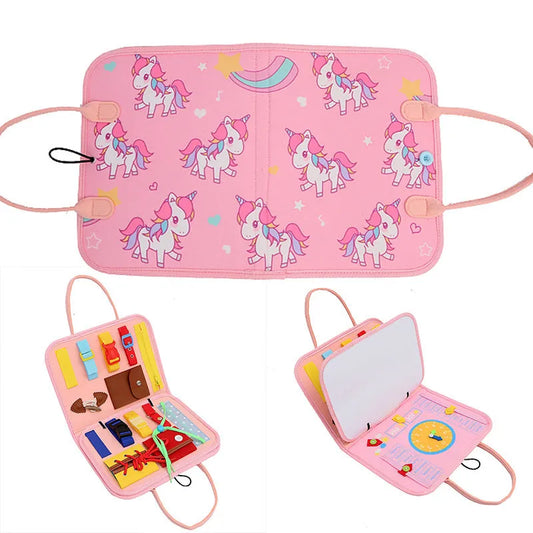 Felt Learning Board Early Education Children - Enfance-Heureuse