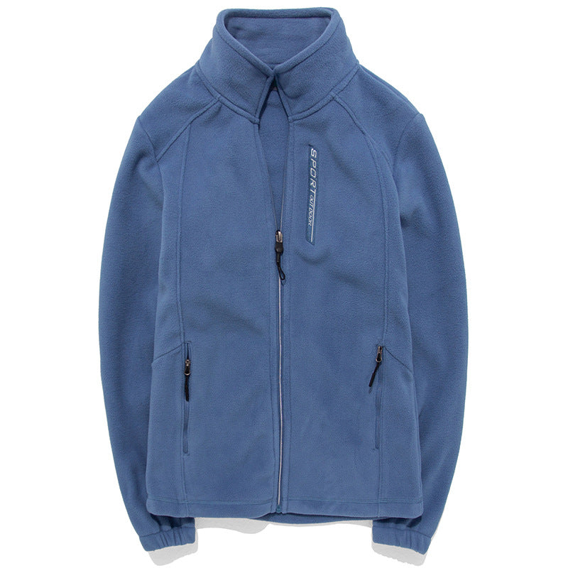 Fleece Sweater Warm Breathable Cardigan - Enfance-Heureuse