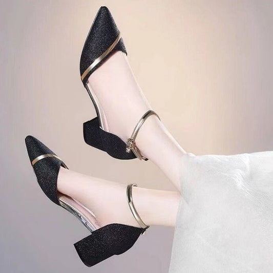 Women's New Fashion Sandals With Buckle - Enfance-Heureuse