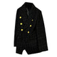Black Tweed Suit Jacket Clothing High Sense - Enfance-Heureuse