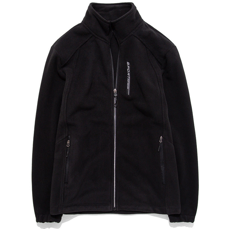 Fleece Sweater Warm Breathable Cardigan - Enfance-Heureuse