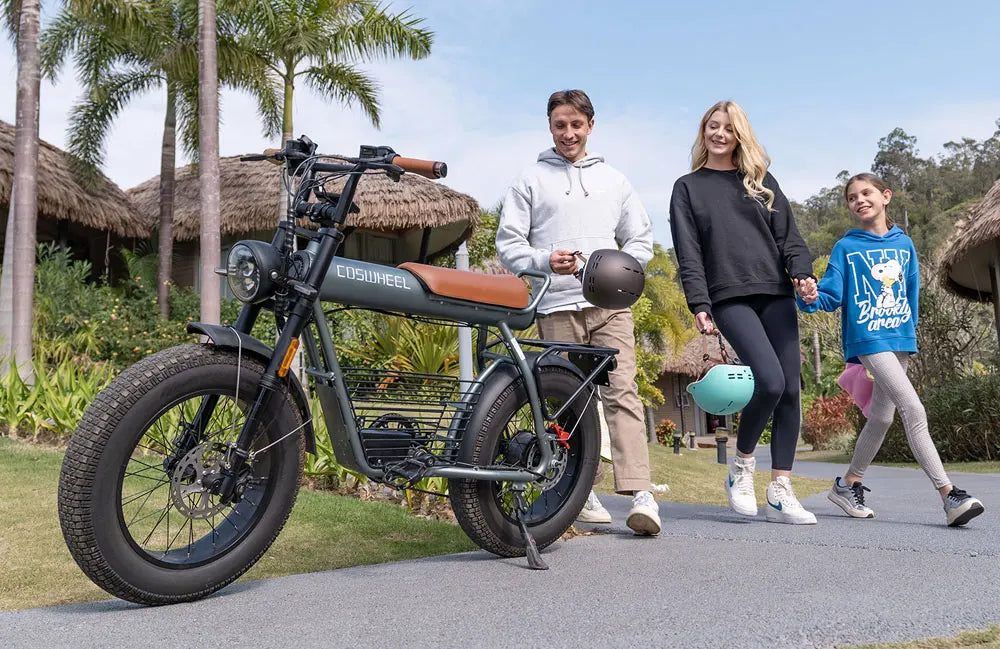 Coswheel Electric Bike CT20 1500W Motorcycle 20Inch Fatbike Ebike Mountain bike 48V 25AH Bikes Adult Electric Bicycle Motocycles - Enfance-Heureuse