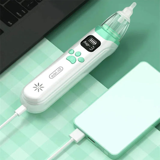 Dr.isla Baby Nose Cleaner Silicone Adjustable Suction Electric Child Nasal Aspirator Safety Convenient Low Noise - Enfance-Heureuse