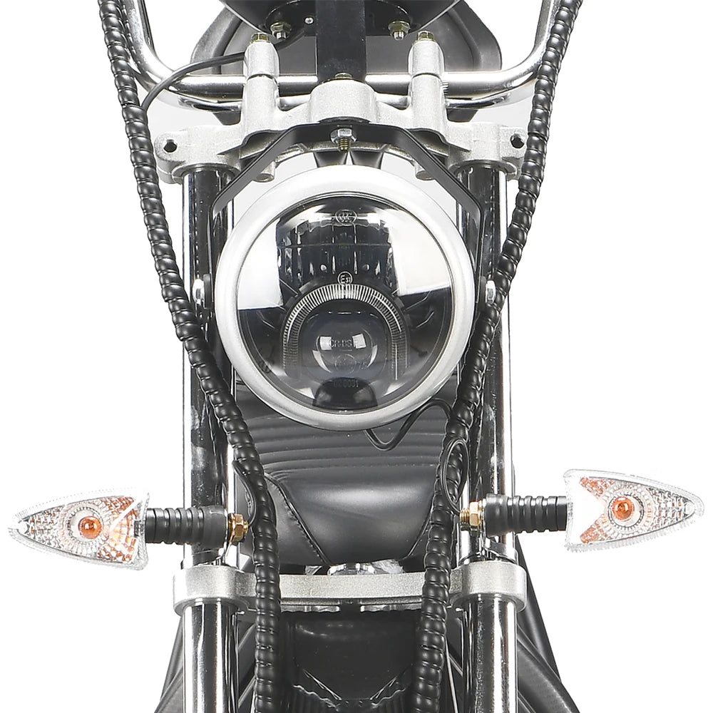 For Adults Citycoco 18 Inch Off-road Fat Tire Max Speed 60-70KM/H 4000 Powerful Motor 2 2heel Detachable Eectric Scooter
