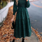 Women's Clothing Leopard Print Long Sleeve Dress - Enfance-Heureuse
