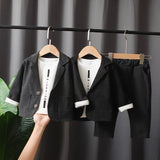 Boy's Suit Two Pieces Children Clothes Spring And Autumn - Enfance-Heureuse