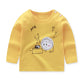 Children's Long-sleeved T-shirt Cotton Single Top - Enfance-Heureuse