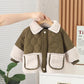Winter Clothes Boy Hooded Cotton-padded Coat - Enfance-Heureuse