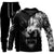 3D Wolf Print Tracksuit Men Sportswear Hooded Sweatsuit Two Piece Outdoors Running Fitness Mens Clothing Jogging Set - Enfance-Heureuse