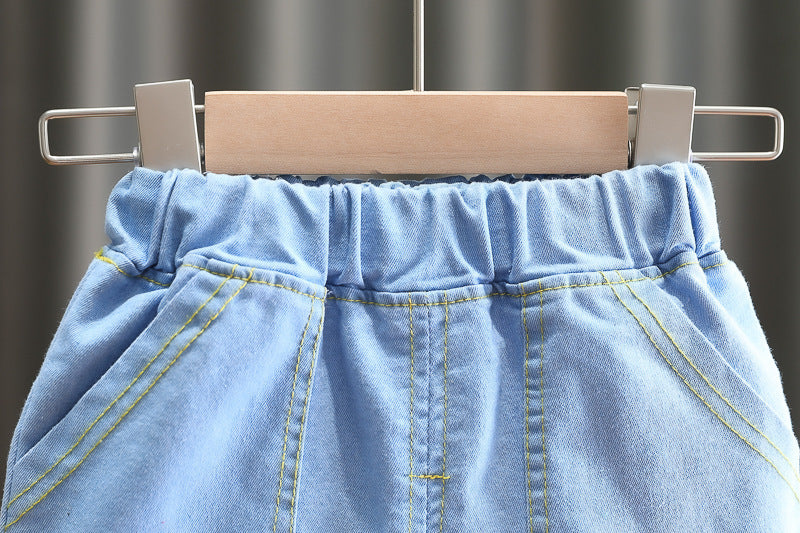 Western Style Children's Korean Style Summer Clothes
