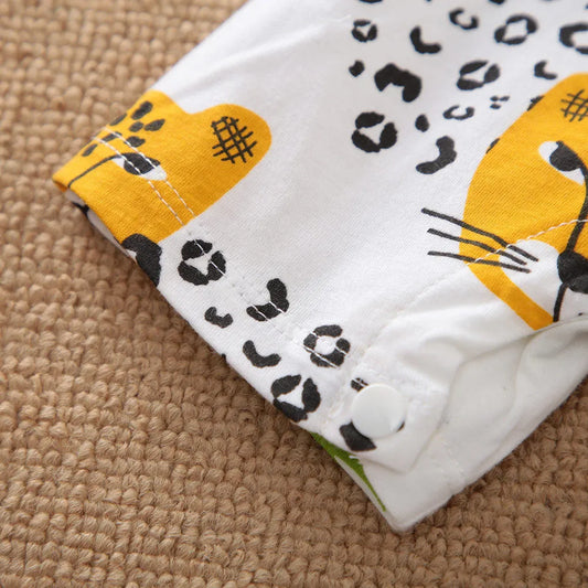 Ensemble de portage à manches courtes pour bébé d'été - Enfance-Heureuse