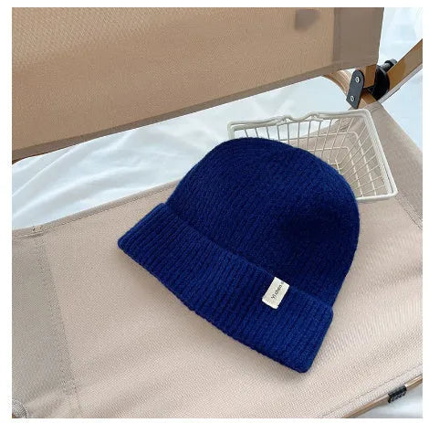 All-matching Children's Knitted Woolen Cap Autumn And Winter Warm