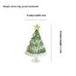 Christmas Gift Colored Glaze Christmas Tree Crafts Small Ornaments - Enfance-Heureuse