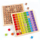 Wooden Ninety-nine Multiplication Table Building Blocks Educational Toys - Enfance-Heureuse
