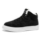 Plus Size Men's High-top Winter Warm Fleece-lined Casual Fashion Sports Cotton Shoes - Enfance-Heureuse
